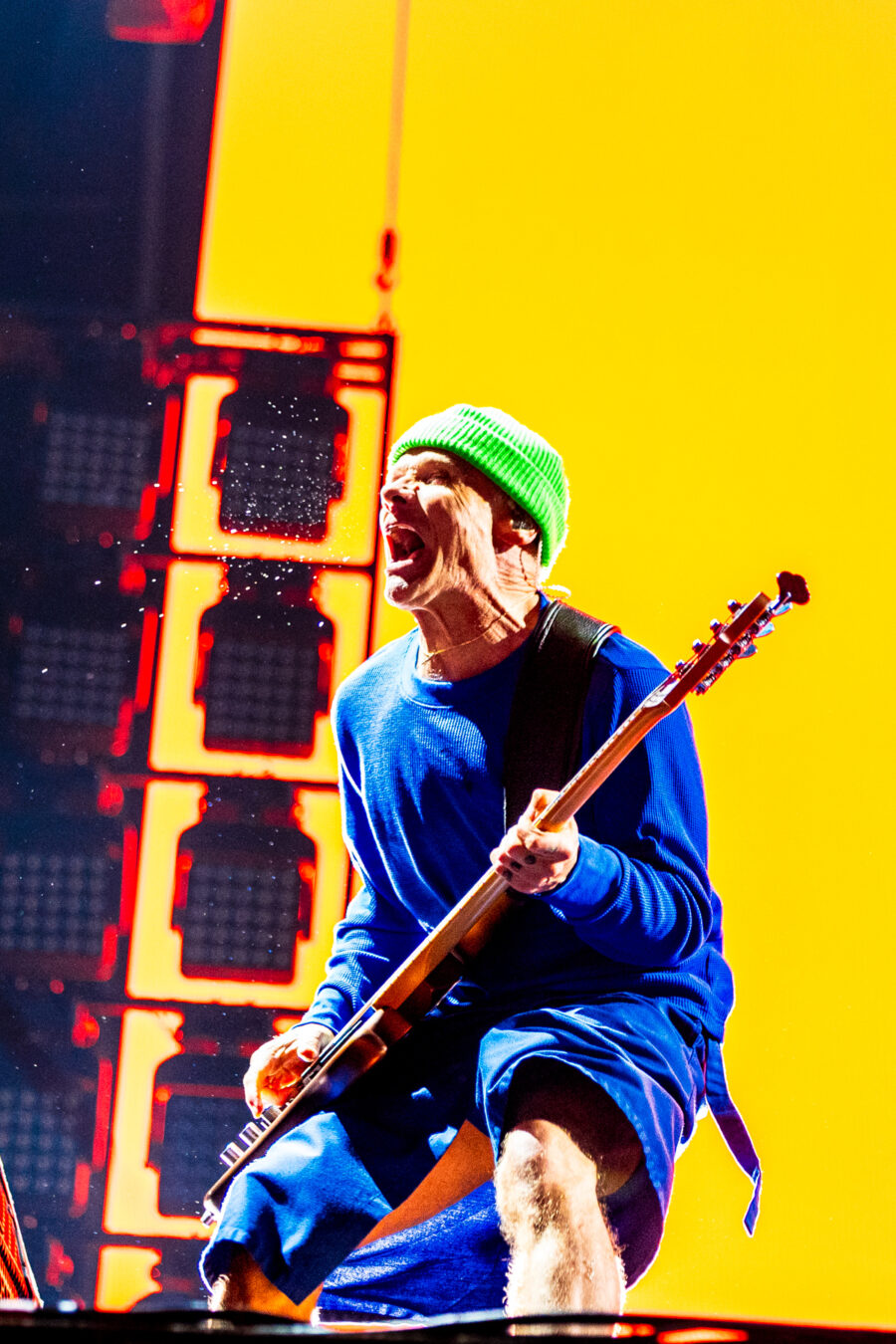 Flea of Red Hot Chili Peppers at Sound on Sound Music Festival